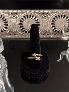 Gold Arrow Wrap Ring